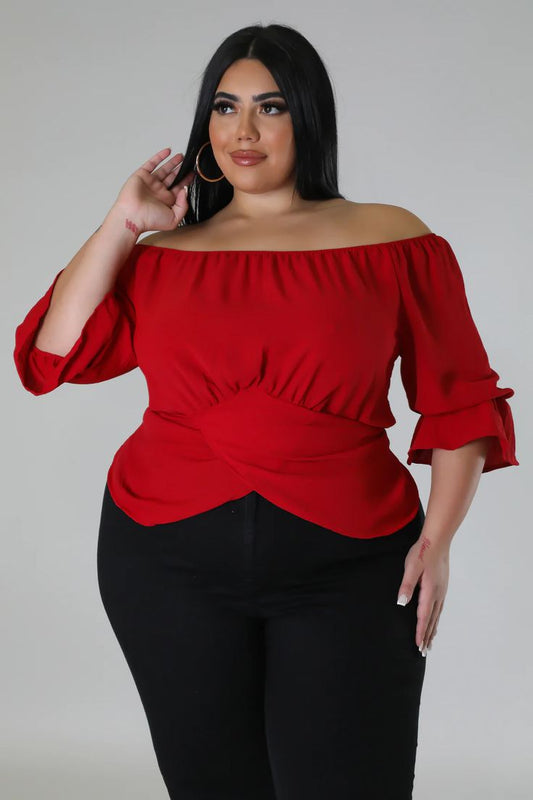 Flattering & Fabulous: Off Shoulder Plus Size Tops - Chic Off the Shoulder Blouses & One-Shoulder Styles