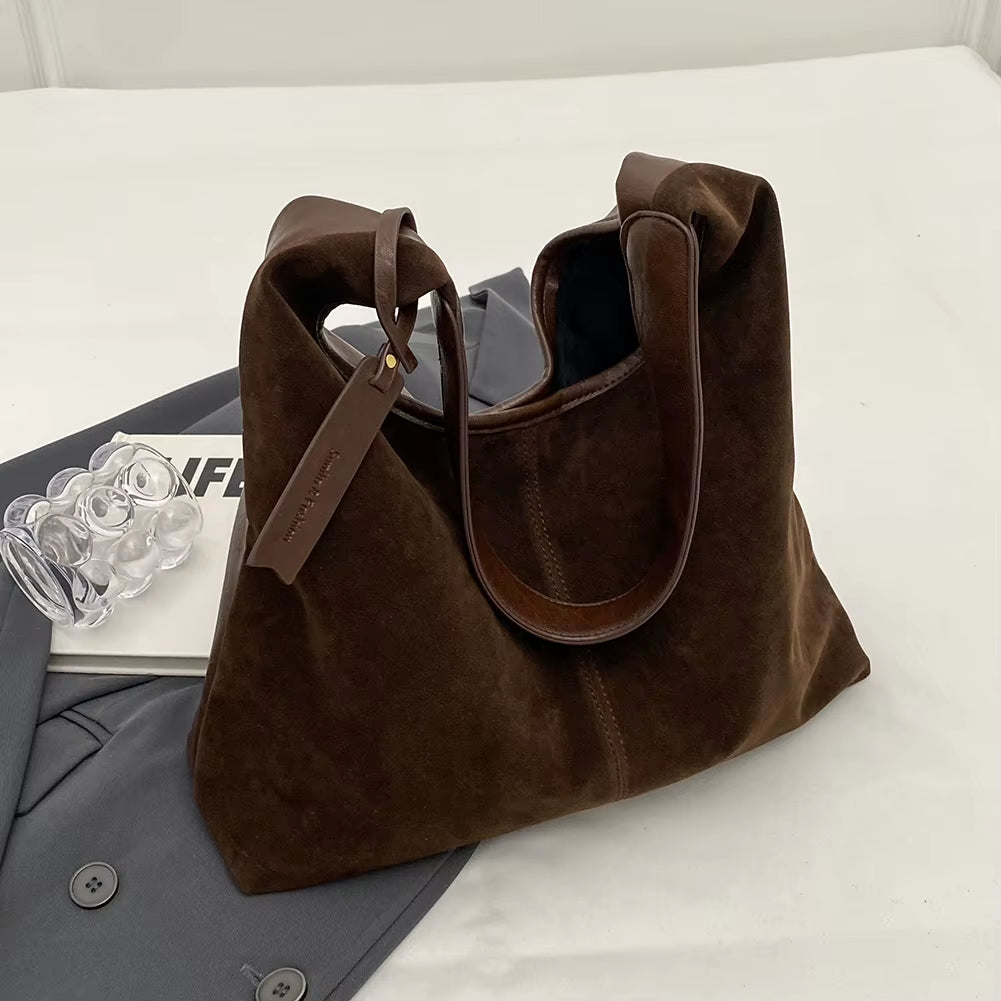 Retro Suede Hobo Bag - ShopStyleEdit 