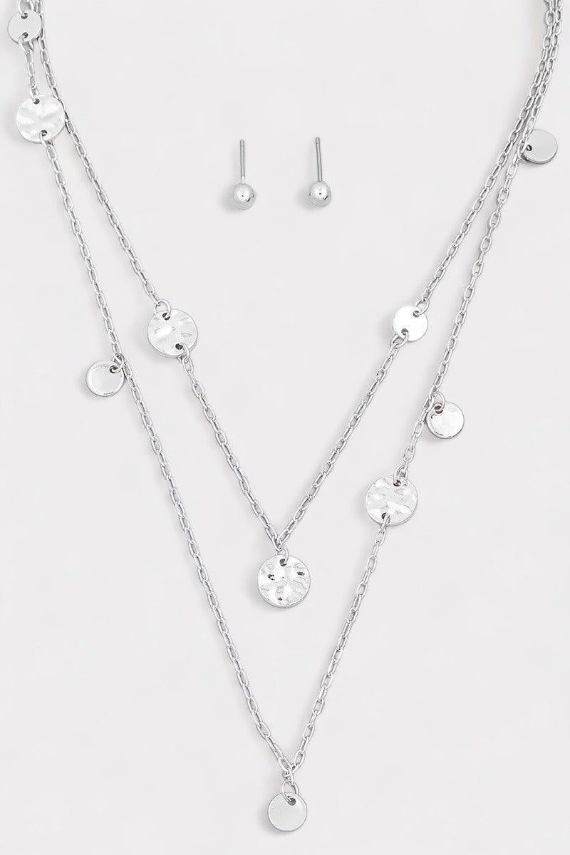 Layered Chain Coin Station Necklace Ball Jewelry Sets - ShopStyleEdit #